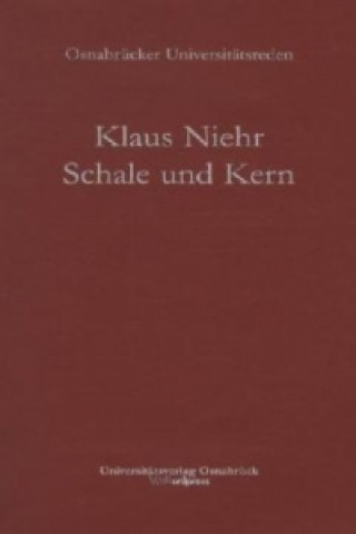 Kniha Schale und Kern Klaus Niehr