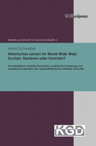 Kniha Beihefte zur Zeitschrift fA"r Geschichtsdidaktik. Astrid Schwabe