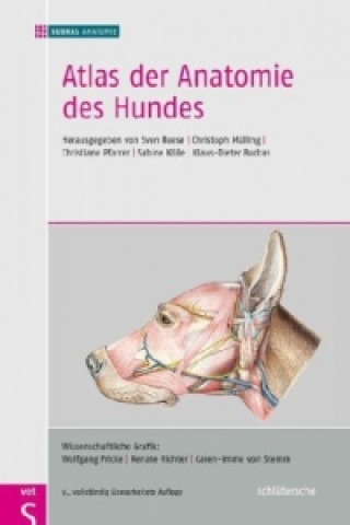 Knjiga Atlas der Anatomie des Hundes Sven Reese