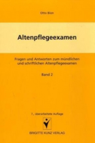 Knjiga Altenpflegeexamen Otto Bion