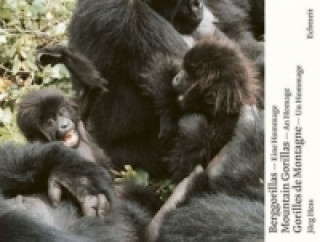 Book Berggorillas / Gorilles de montagne / Mountain Gorillas Jörg Hess