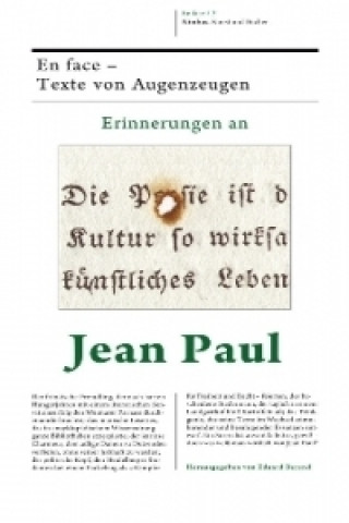 Kniha Erinnerungen an Jean Paul Eduard Berend