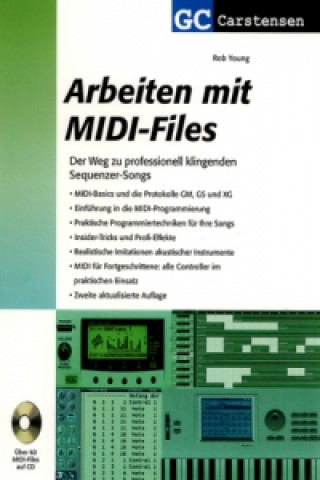 Kniha Arbeiten mit MIDI-Files Rob Young