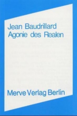 Книга Agonie des Realen Jean Baudrillard