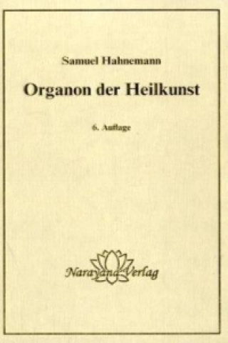 Книга Organon der Heilkunst Samuel Hahnemann