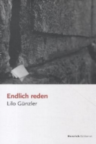 Boek Endlich reden Lilo Günzler