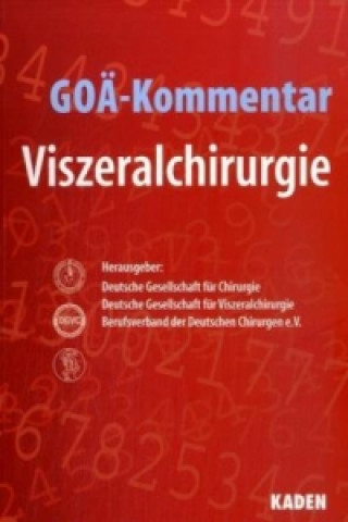 Carte GOÄ-Kommentar Viszeralchirurgie Christoph Gebhardt