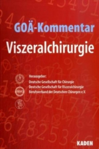 Książka GOÄ-Kommentar Viszeralchirurgie Christoph Gebhardt