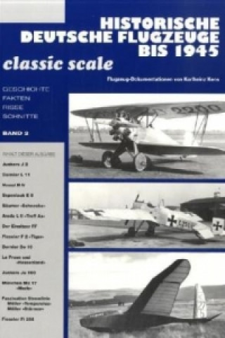 Carte Historische Deutsche Flugzeuge bis 1945. Bd.2. Bd.2 Karlheinz Kens