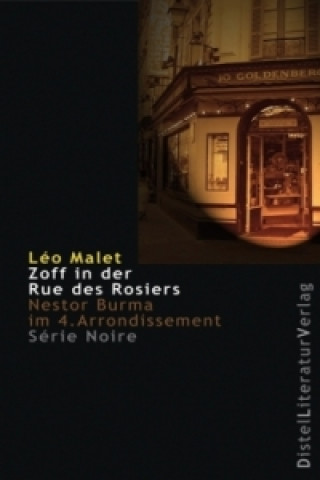 Carte Zoff in der Rue des Rosiers Léo Malet