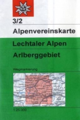 Printed items Lechtaler Alpen, Arlberggebiet 