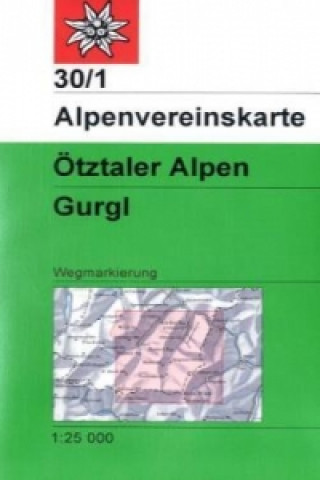 Tlačovina Otzaler Alpen Gurgl 30/1 