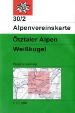 Tlačovina Ötztaler Alpen, Weißkugel 