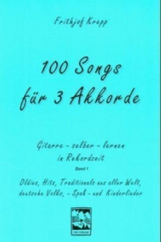 Book 100 Songs für 3 Akkorde Frithjof Krepp