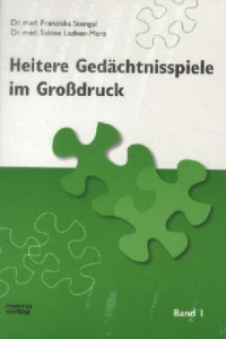 Könyv Heitere Gedächtnisspiele im Großdruck. Bd.1 Franziska Stengel