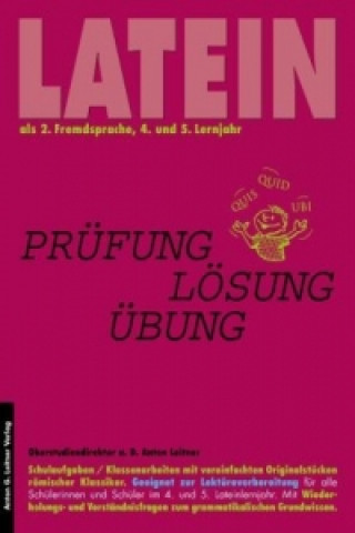 Book Latein als 2. Fremdsprache Anton Leitner