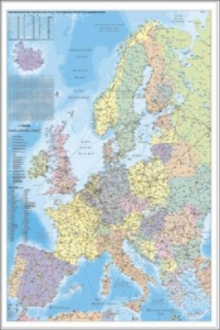 Tiskovina Europa Organisationskarte 