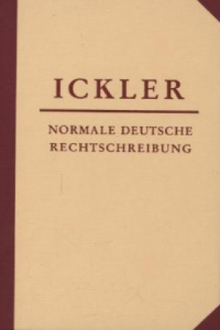 Carte Normale deutsche Rechtschreibung Theodor Ickler
