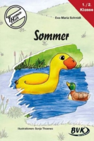 Carte Themenheft Sommer 1./2. Klasse Eva-Maria Schmidt