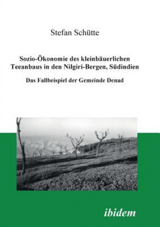 Kniha Sozio- konomie des kleinb uerlichen Teeanbaus in den Nilgiri-Bergen, S dindien. Das Fallbeispiel der Gemeinde Denad Stefan Schutte
