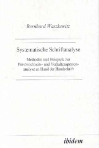Книга Systematische Schriftanalyse Bernhard Waszkewitz