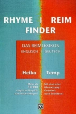 Kniha Rhyme / Reim Finder Heiko Temp