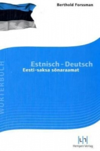 Książka Wörterbuch Estnisch-Deutsch Berthold Forssman