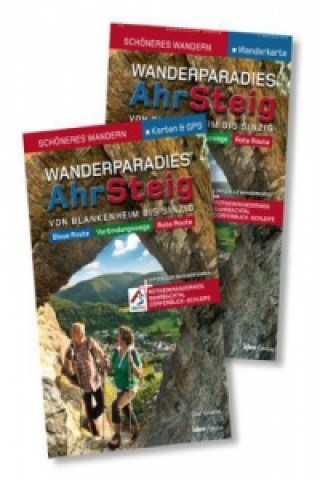 Kniha AhrSteig Wandern - Start-Set Buch & Karte 1: 25000. Offizielles Wander-Set zur endgültigen Trasse mit App-Anbindung Olaf Goebel