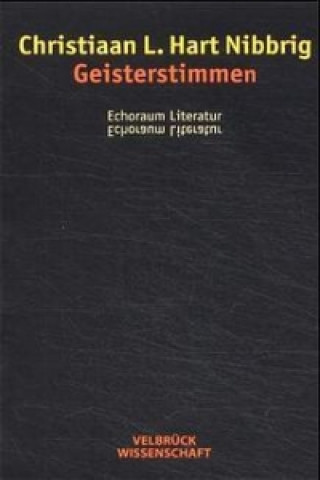 Kniha Geisterstimmen Christiaan L. Hart-Nibbrig