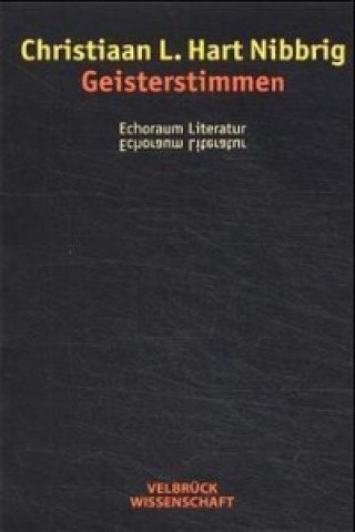 Buch Geisterstimmen Christiaan L. Hart-Nibbrig