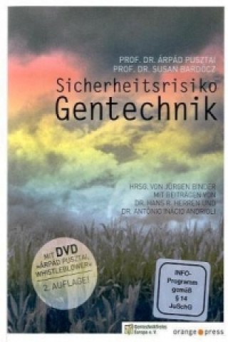 Książka Sicherheitsrisiko Gentechnik, m. 1 Audio-DVD Árpád Pusztai