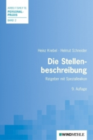 Kniha Die Stellenbeschreibung Heinz Knebel