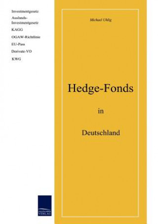 Könyv Hedgefonds in Deutschland Michael Uhlig