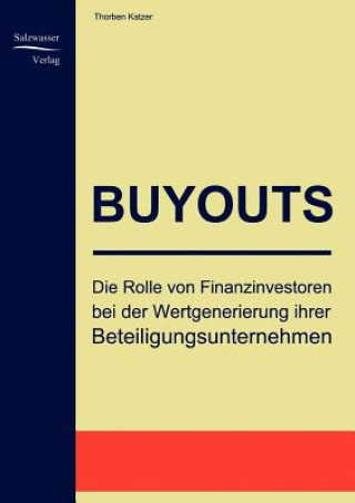 Livre Buyouts Thorben Katzer