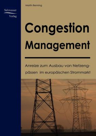 Könyv Congestion Management Martin Benning