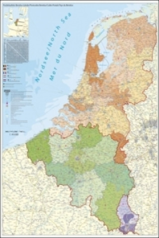 Drucksachen Benelux-Länder, Postleitzahlen. Benelux, Postcodes. Pays du Benelux, Codes Postals 