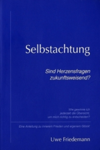 Książka Selbstachtung Uwe Friedemann