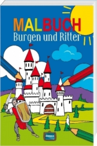 Carte Malbuch Burgen und Ritter 
