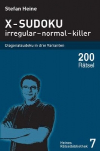 Kniha X-Sudoku - irregular - normal - killer Stefan Heine
