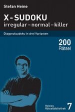 Könyv X-Sudoku - irregular - normal - killer Stefan Heine