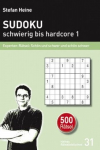 Kniha Sudoku schwierig bis hardcore 1. Bd.1 Stefan Heine