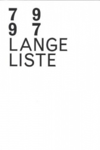 Carte Lange Liste 79 - 97 Christian Lange