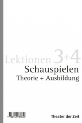 Carte Schauspielen Theorie + Ausbildung, 2 Bde. Bernd Stegemann
