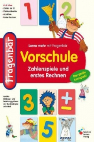 Книга Fragenbär, Vorschule - Zahlenspiele und erstes Rechnen 