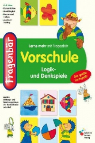 Kniha Fragenbär, Vorschule - Logik- und Denkspiele 