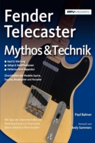 Kniha Fender Telecaster - Mythos & Technik Paul Balmer