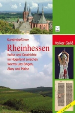 Carte Kunstreiseführer Rheinhessen Volker Gallé