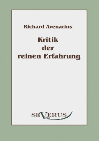 Carte Kritik der reinen Erfahrung Richard Avenarius