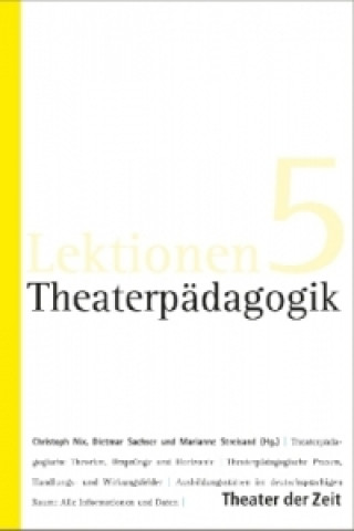 Kniha Theaterpädagogik Christoph Nix