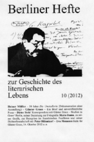 Carte Günter Grass Roland Berbig